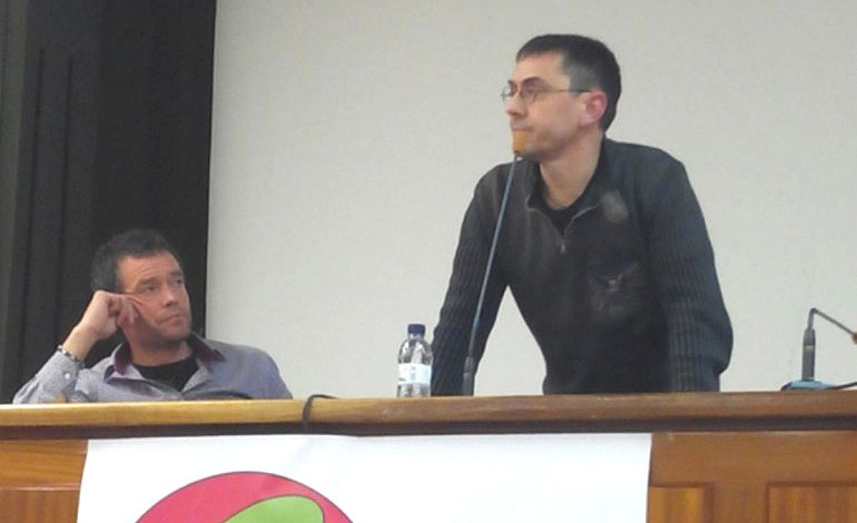 Charla de Juan Carlos Monedero en Huesca