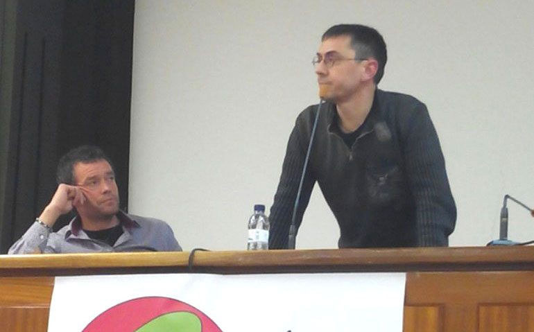 Charla de Juan Carlos Monedero en Huesca