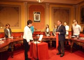 María José Cristobal toma posesión como nueva concejala de Barbastro