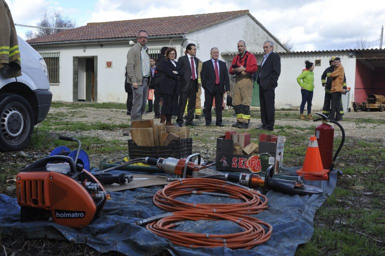 La DPH constata en su presupuesto de 2016 su apoyo al servicio y parques de Bomberos y Protección Civil de la provincia