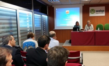 La consejera de Economía anuncia en Huesca la puesta en marcha de un plan de formación profesional dual en materia de nuevas tecnologías