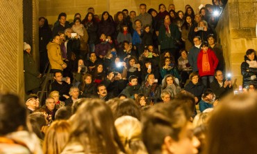 Comienza la Semana Santa de Huesca con la Procesion del Cristo de los Gitanos