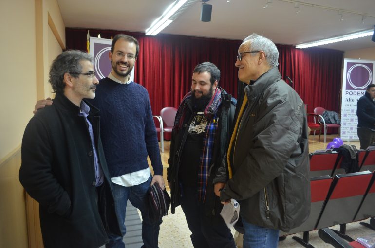 Jorge Luis Bail explica en Barbastro la actividad parlamentaria que desarrolla en Madrid Podemos-Alto Aragón en Común