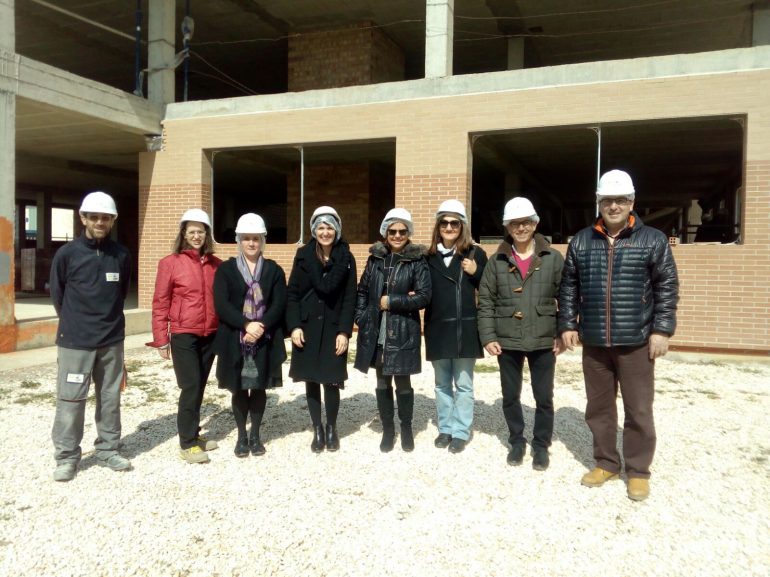 Las obras en el albergue de La Sabina de Fonz de la Asociación Down Huesca avanzan a buen ritmo