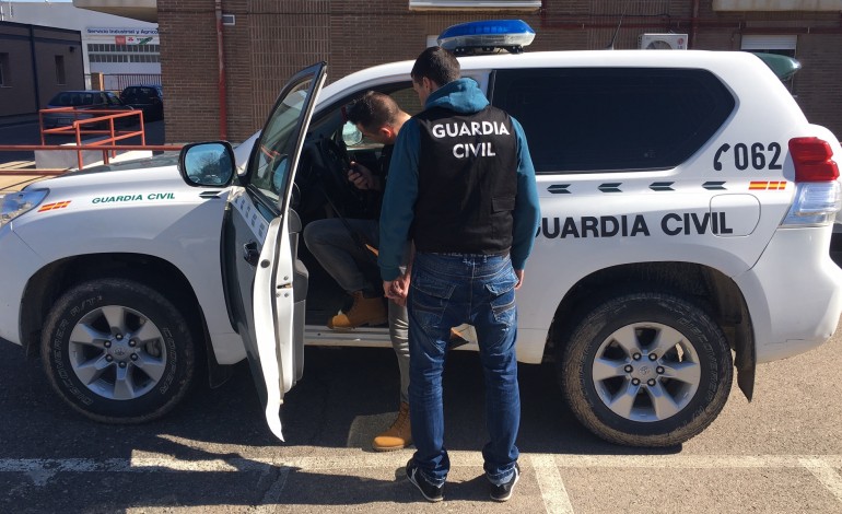 La Guardia Civil detiene a tres personas por un robo en Fraga