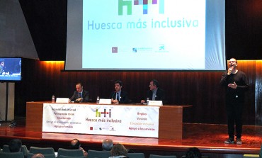 El Ayuntamiento de Huesca, Obra Social "la Caixa" y CADIS Huesca presentan el proyecto Huesca más inclusiva