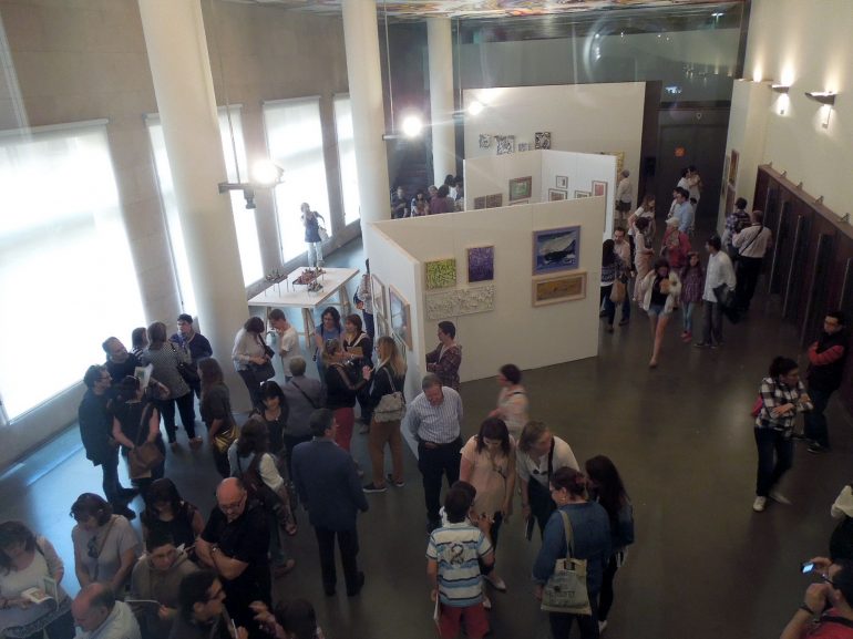 La Pirámide Especial, una exposición colectiva para conmemorar los diez alos de las aulas de Educación Especial en Huesca