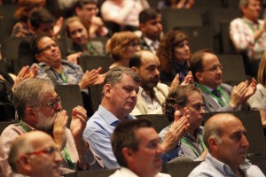 Ronda Huesca_Asisntentes al congreso de Huesca. Alejandro Lansac. 