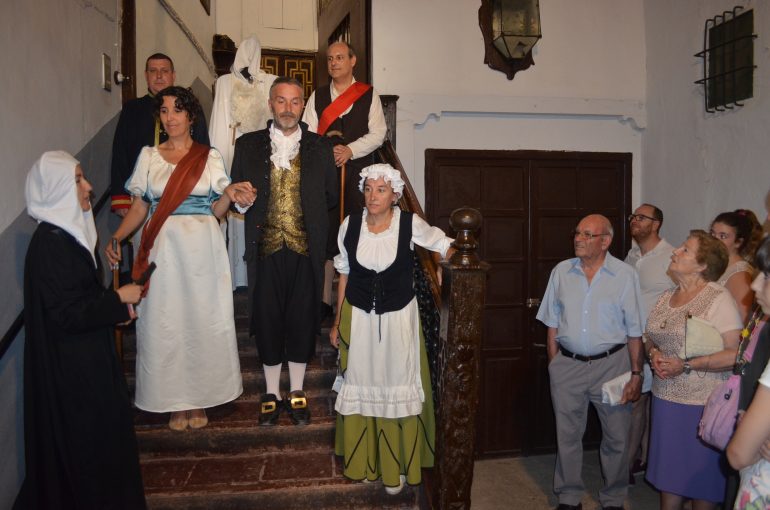 El Palacio Valdeolivos de Fonz regresa a 1814 con una nueva visita teatralizada