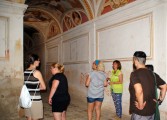 Más de medio centenar de personas visitan la Cartuja de Monegros tras su reapertura
