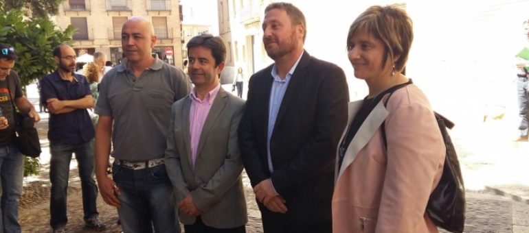 Soro plantea la firma de un convenio con el ayuntamiento de Huesca en materia de vivienda social