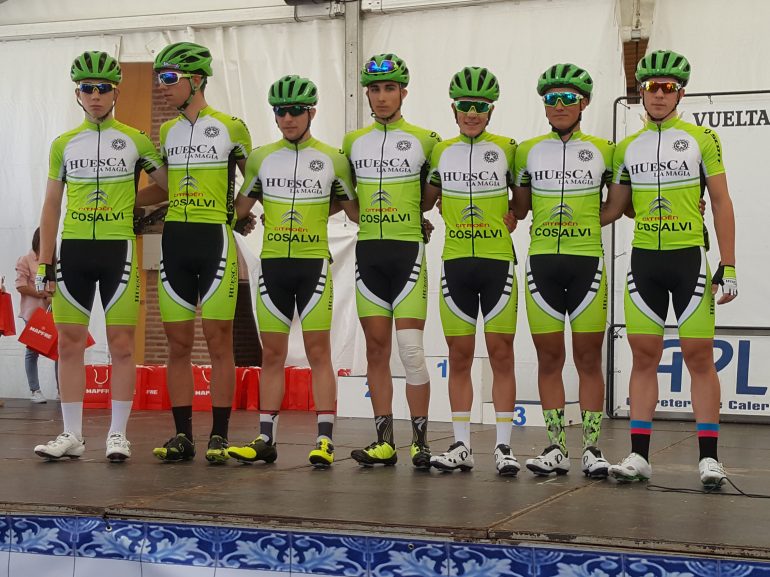 Rotundo éxito del Huesca La Magia Club Ciclista Barbastro en Talavera