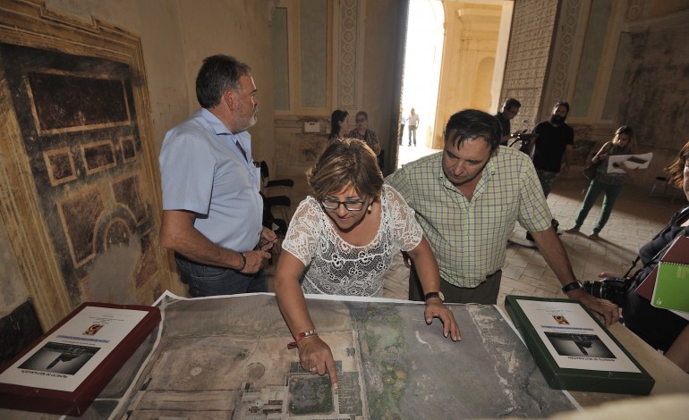 La Cartuja de Monegros presenta ya los primeros signos de su proceso de rehabilitación