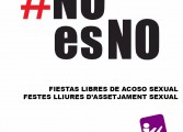 IU Fraga lanza la campaña contra el acoso sexual 'No es no' con motivo de las fiestas del Pilar