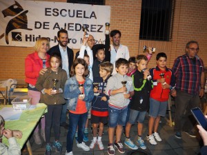 Los ganadores en categorías base en Monzón. S.E.