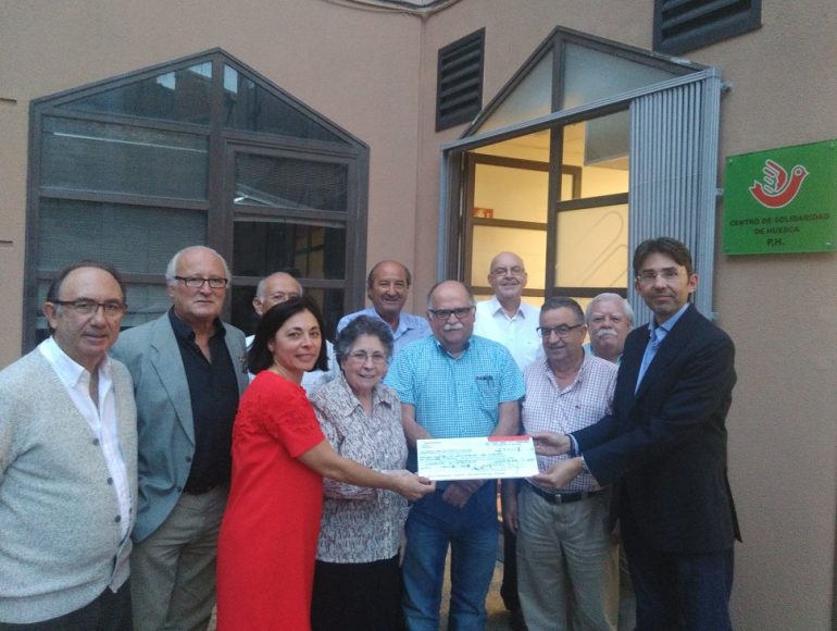 El Rotary Club de Huesca entrega 4.000 euros a Proyecto Hombre