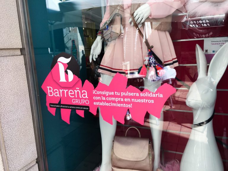 Grupo Barreña se viste de rosa en Huesca