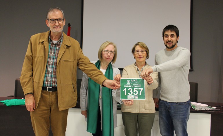 Salen a la venta los dorsales para la III Andada Contra el Cáncer de Binéfar