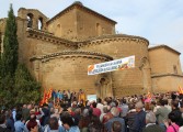 Los Monegros unen sus voces para defender el regreso de los bienes al Monasterio de Sijena