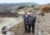 Los localizadores de cine americanos visitan Monegros