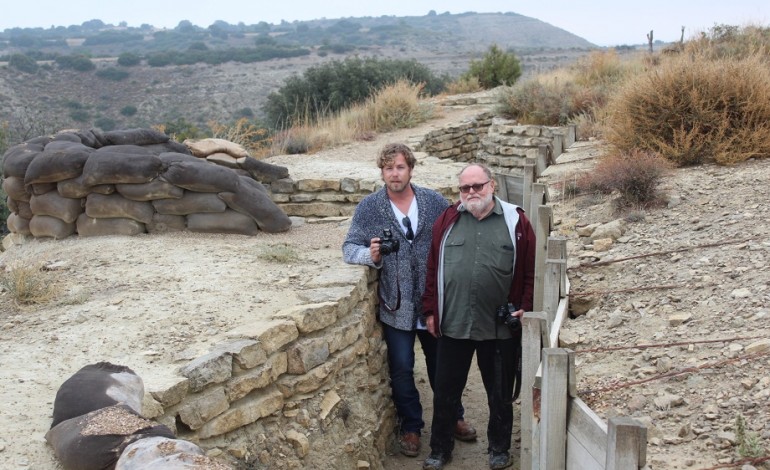 Los localizadores de cine americanos visitan Monegros