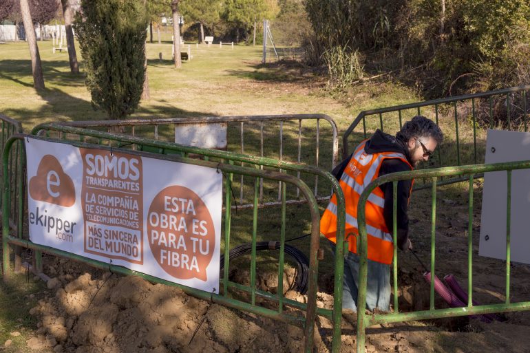 Ekipper ofrece fibra óptica en Huesca y alrededores