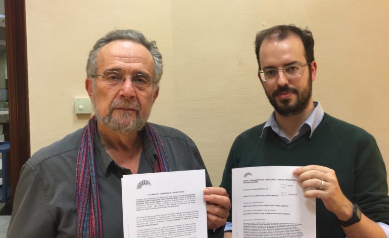 Unidos Podemos en Común pide la comparecencia de la ministra de Agricultura y Medio Ambiente por el desvío de fondos del Plan de Calidad de Aguas en Aragón