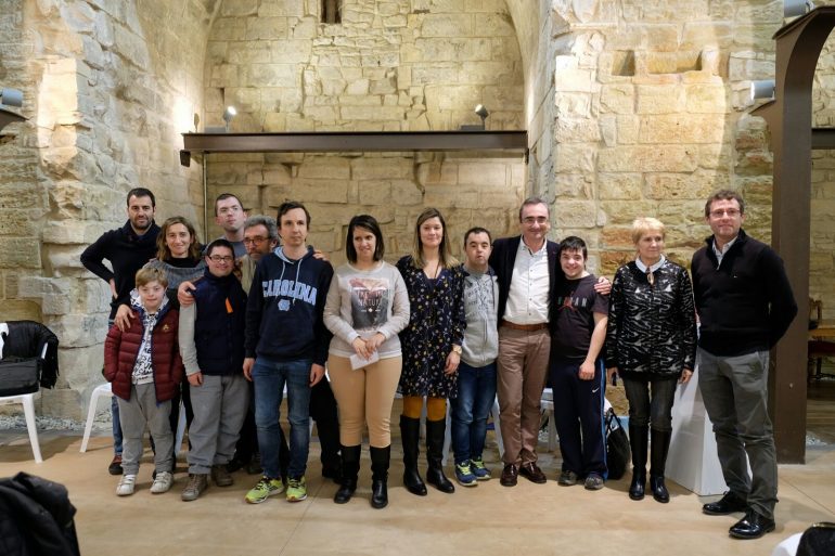 Down Huesca lleva sus reivindicaciones por la inclusión social a Fraga