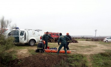 La Guardia Civil halla un cadáver en una balsa de riego de Zaidín