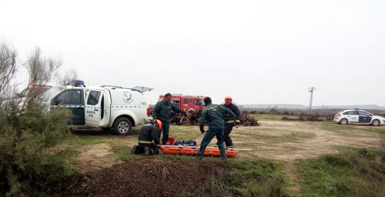 La Guardia Civil halla un cadáver en una balsa de riego de Zaidín