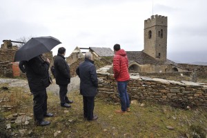 Visita al Muro de Roda. Foto: Pablo Otín.