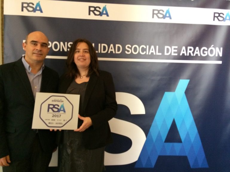 La industria de Sabiñánigo Baxter obtiene el Sello de Empresa  Socialmente Responsable en Aragón
