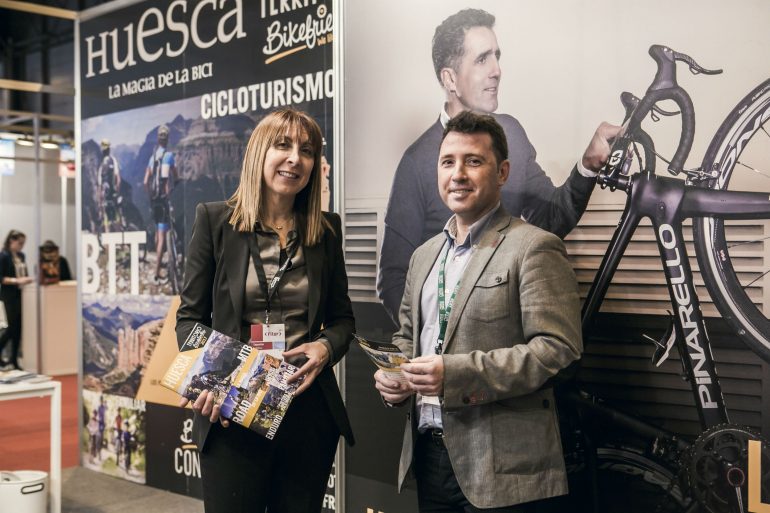 TuHuesca promociona en FITUR la provincia de Huesca como destino cicloturista