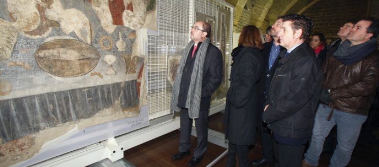 El Presidente de Aragón confía en que todos los bienes expoliados volverán al Monasterio de Sijena y pide a Cataluña que acate las sentencias