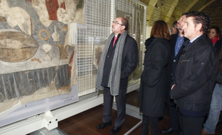 El Presidente de Aragón confía en que todos los bienes expoliados volverán al Monasterio de Sijena y pide a Cataluña que acate las sentencias
