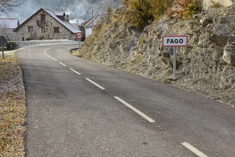 La Diputación de Huesca termina varias mejoras en accesos y carreteras de la Jacetania por más de 500.000 euros