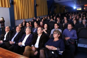 Inaguración del Cine en Binéfar. Foto: Ayuntamiento de Binéfar.