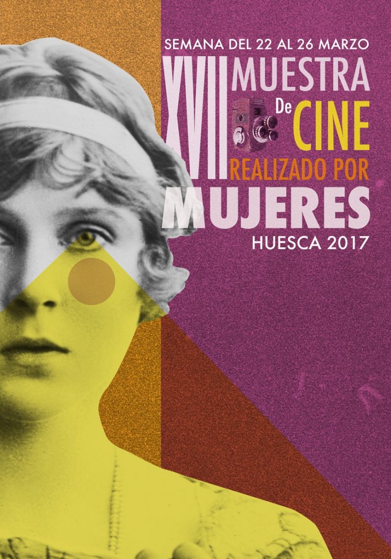 Susana Abad es la autora del cartel de la XVII Muestra de Cine realizado por Mujeres en Huesca