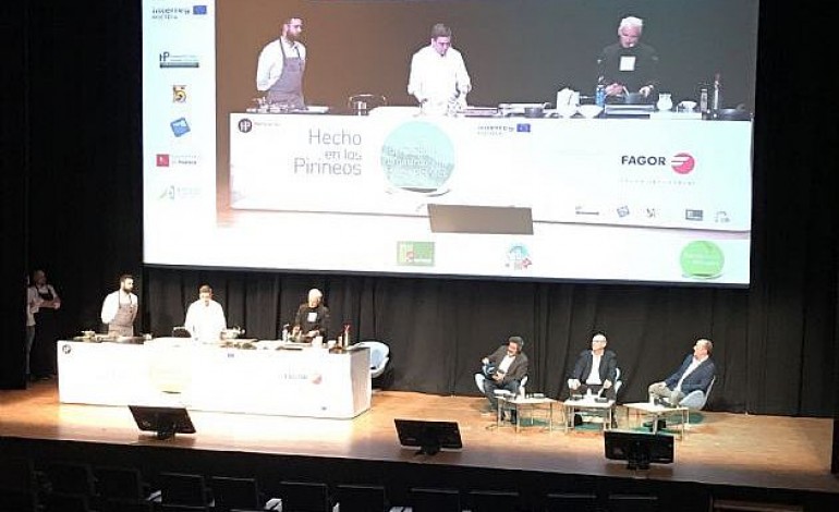 Casa de Ganaderos, protagonista en la mesa redonda “La cocina del Ternasco de Aragón”, en el Congreso Hecho en los Pirineos