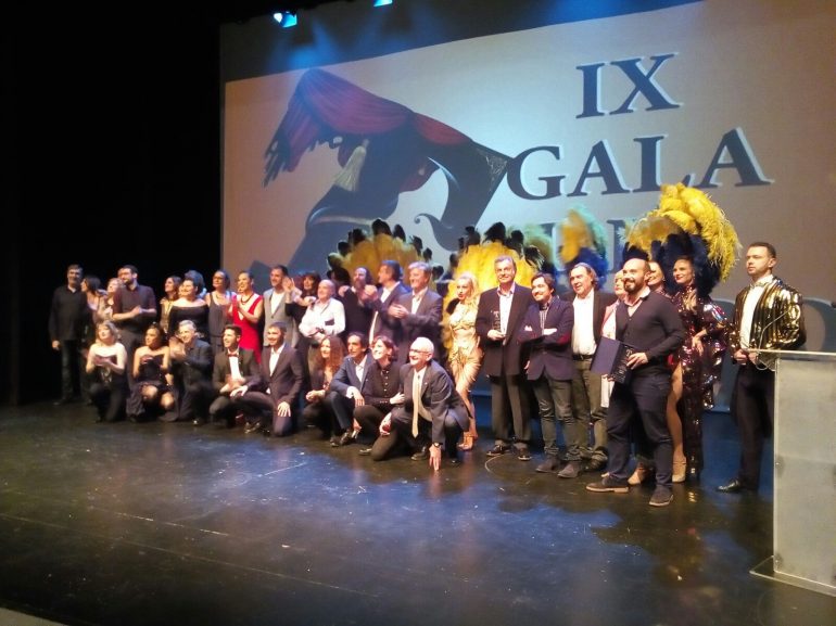 Los Talleres Municipales de Teatro y Danza de Huesca, premiados en la IX Gala del Teatro Aragonés en Zaragoza