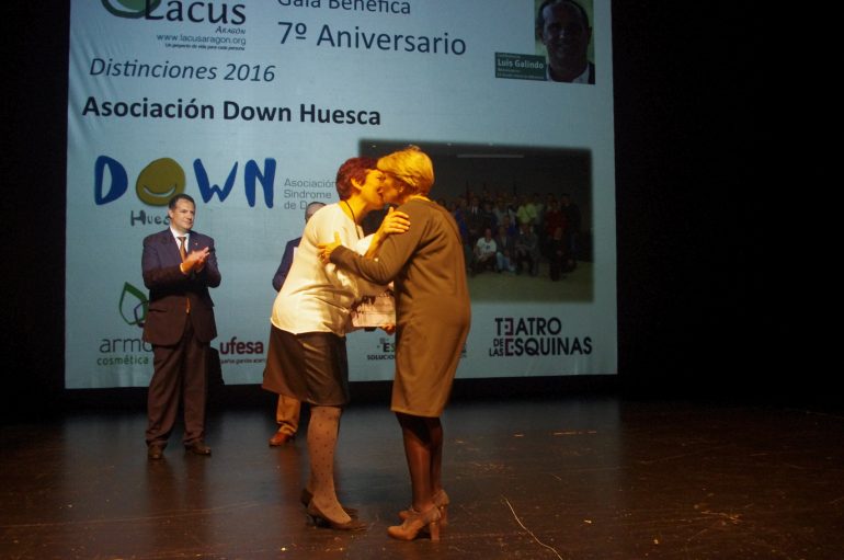 Fundación Lacus Aragón reconoce el trabajo de Down Huesca