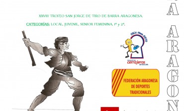 Deporte tradicional aragonés y tiro de barra aragonesa, este domingo en el parque