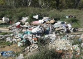 El G.A. incoa expediente sancionador por un vertedero ilegal denunciado por IU en el término municipal de fraga