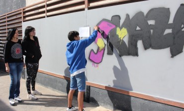 El Centro Joven crea un espacio para el graffiti