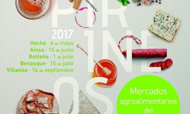 Productos locales y artesanales saldrán a la calle en los Mercados agroalimentarios del Pirineo