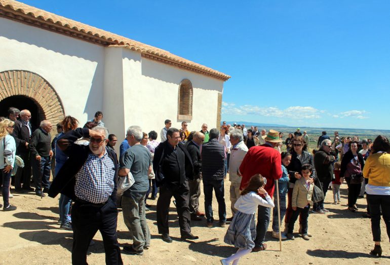 Vicién recuperada la ermita de San Gregorio en el día de la tradicional romería
