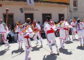 Los danzantes, centro de atención de las fietas de Santa Quiteria en Tardienta