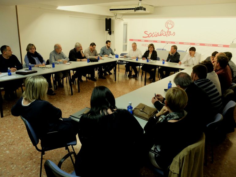 La Comisión Ejecutiva del PSOE del Alto Aragón ultima el calendario para las primarias y para el Congreso Federal