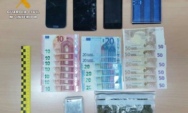 La Guardia Civil detiene a una persona por supuesto delito de tráfico de drogas