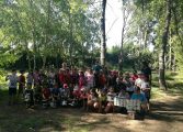 Actividad de educación ambiental en las Fuentes de Marcelo